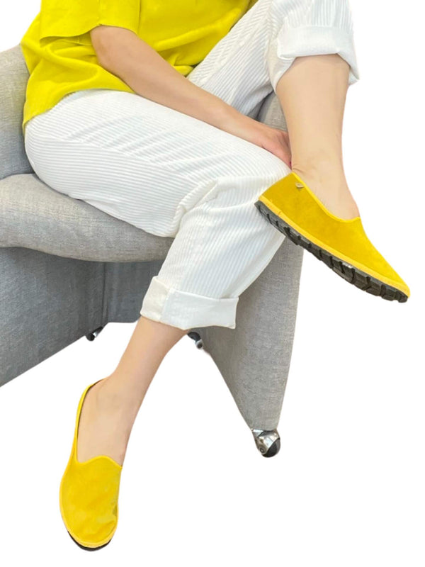 Veneziana Lemon Velvet Shoe