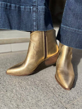 Baltarini Guiller Golden Ankle Boot