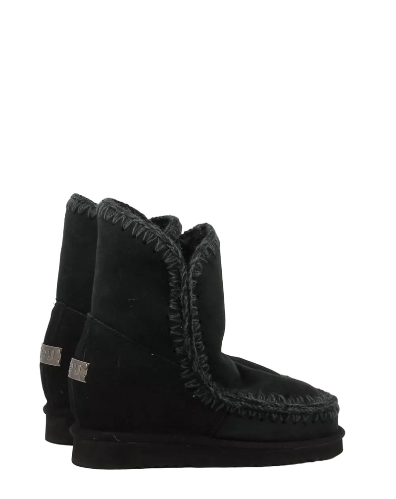 Botas Mou Eskimo Inner Wedge Short Negro