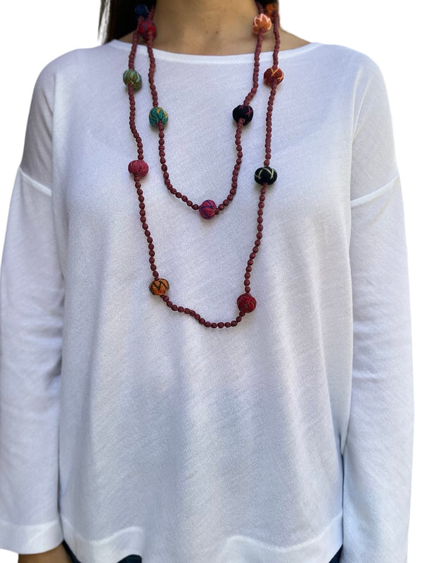 Il Baco Da Seta Necklace Cotton Balls Colors Boiler