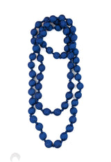 Collar Il Baco Da Seta Bolas Seda Azul Klein 3.2