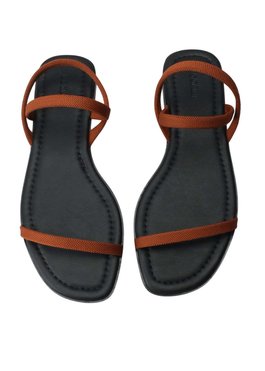 Sandalia Ecoalf Tira Caramelo