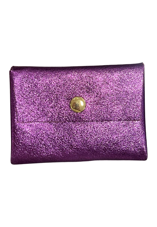 Purple Glitter Purse
