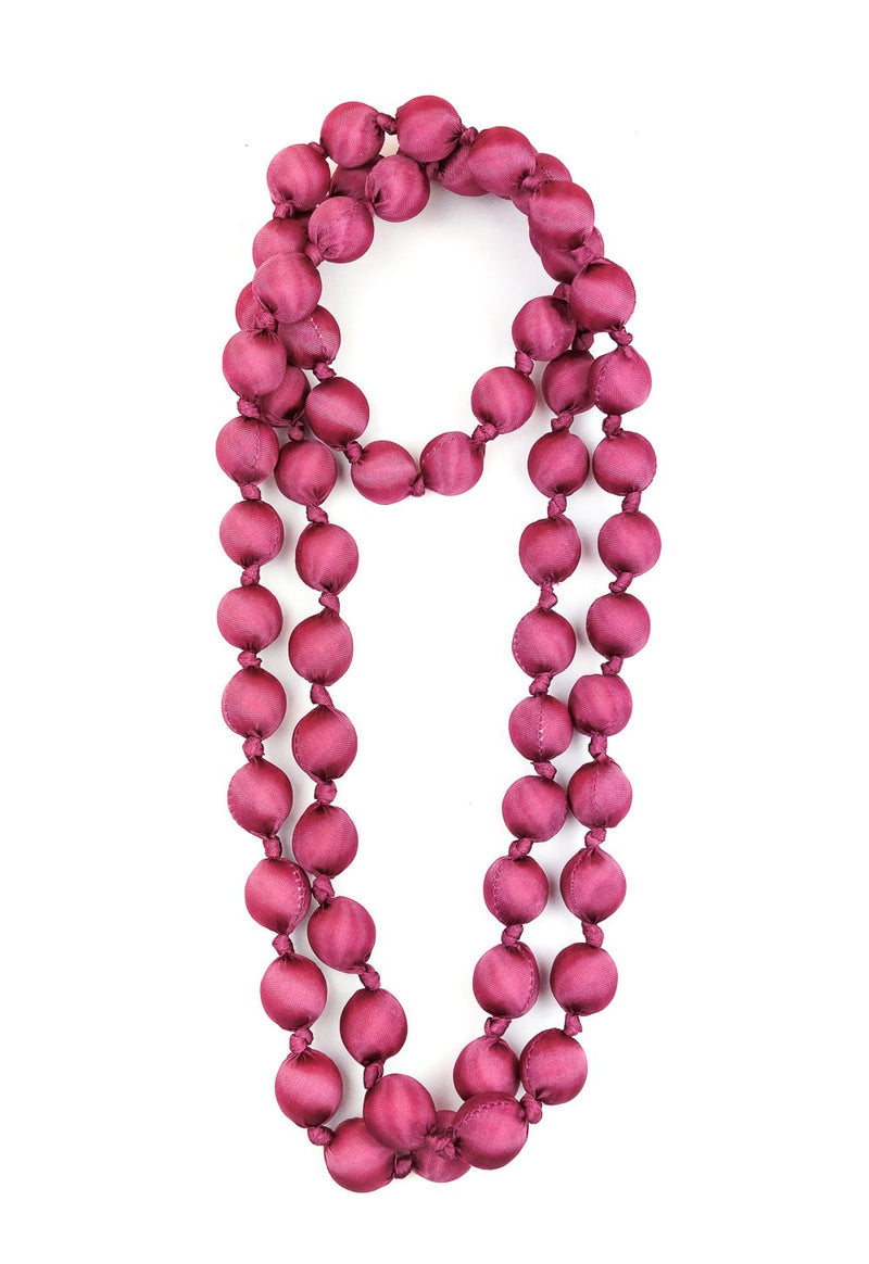 Necklace il Baco Da Seta Maxi Balls Cardeno