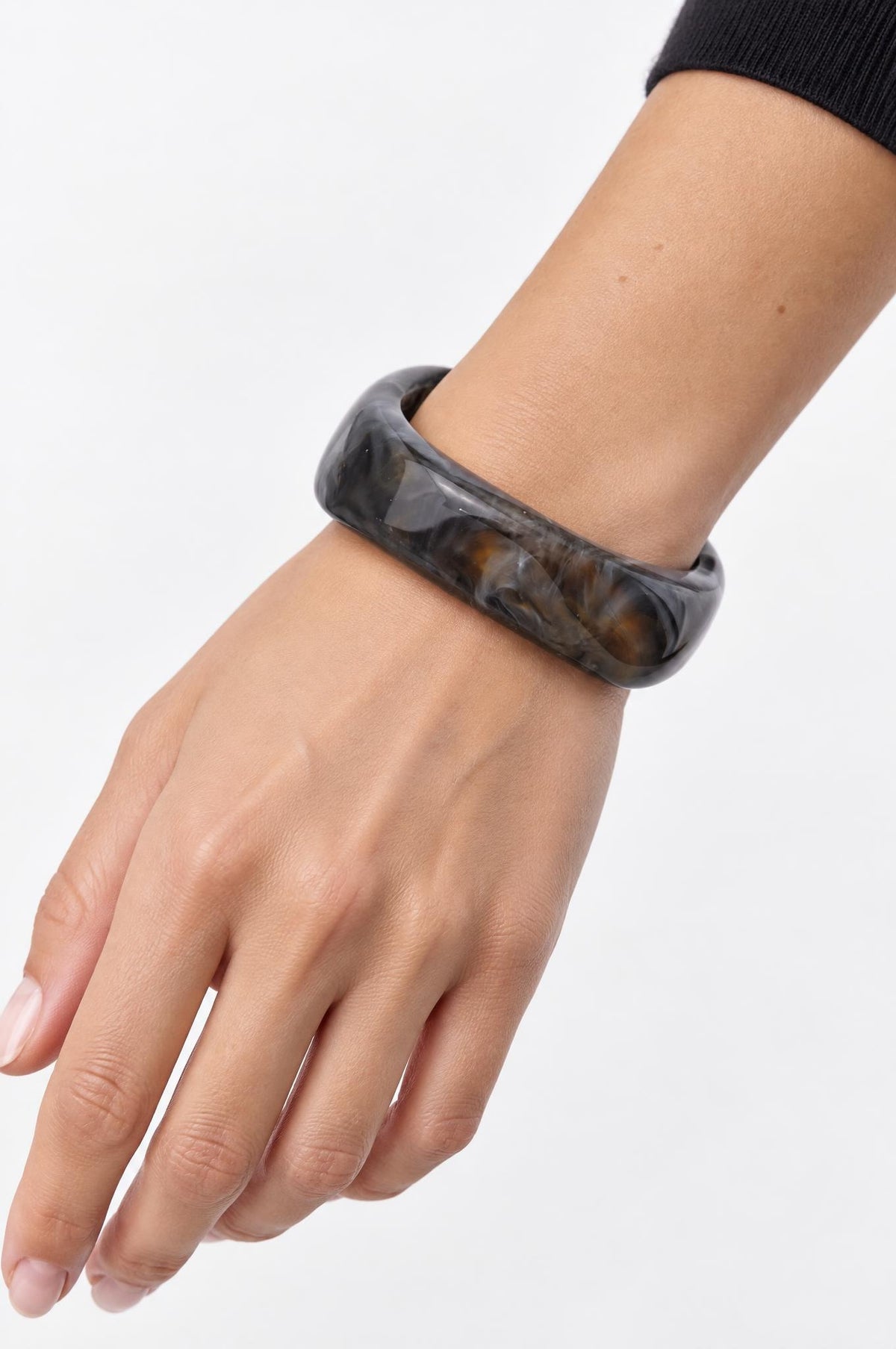 Pulsera Il Baco Da Seta Rigida Azul