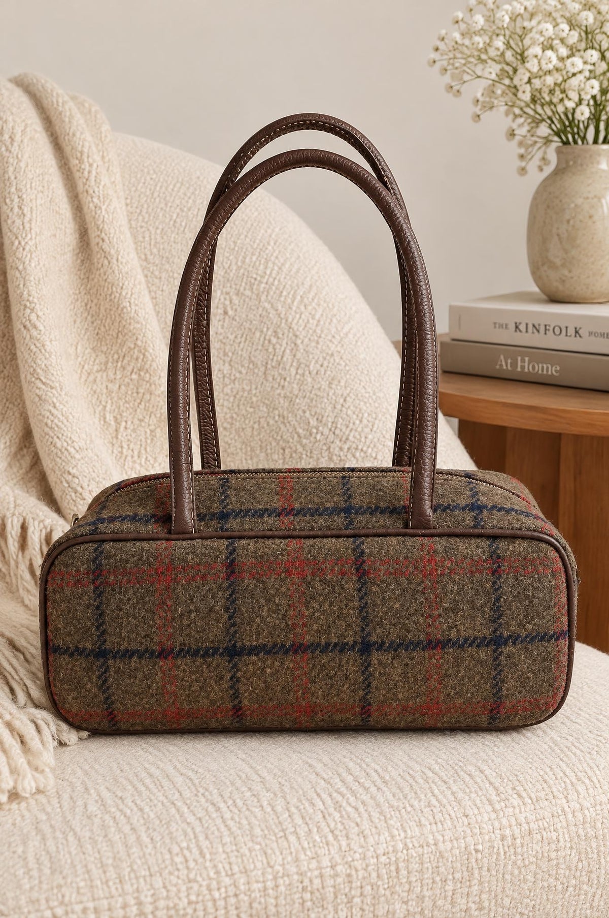 Kassiopea Tazio Check Bag