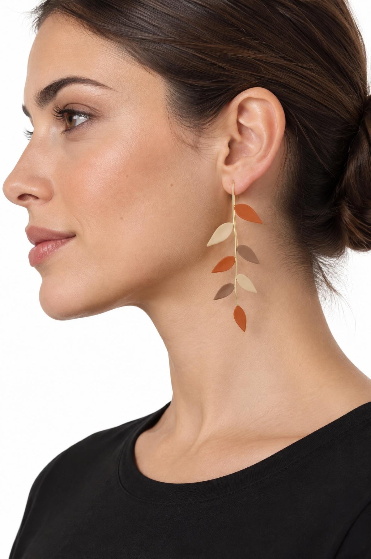 Orecchini Il Baco Da Seta Ciondolo Tile Branch