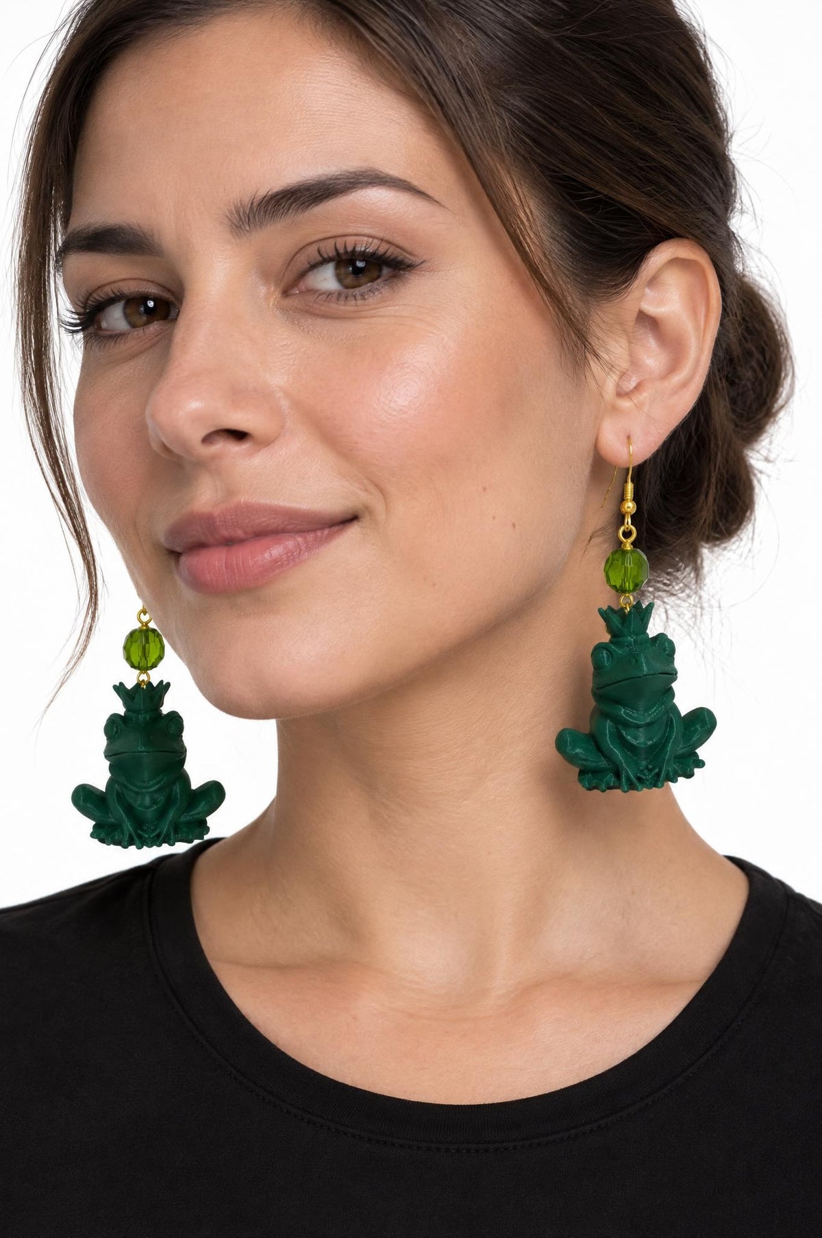 Orecchini Rana Verde Fabrizio Marcantelli