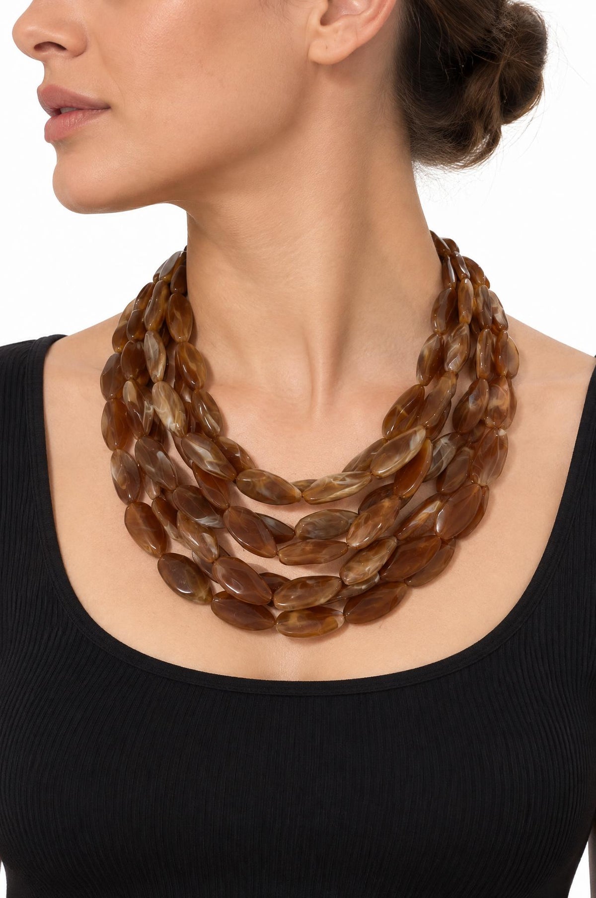 Choker Il Baco Da Seta Brown Multiaccounts