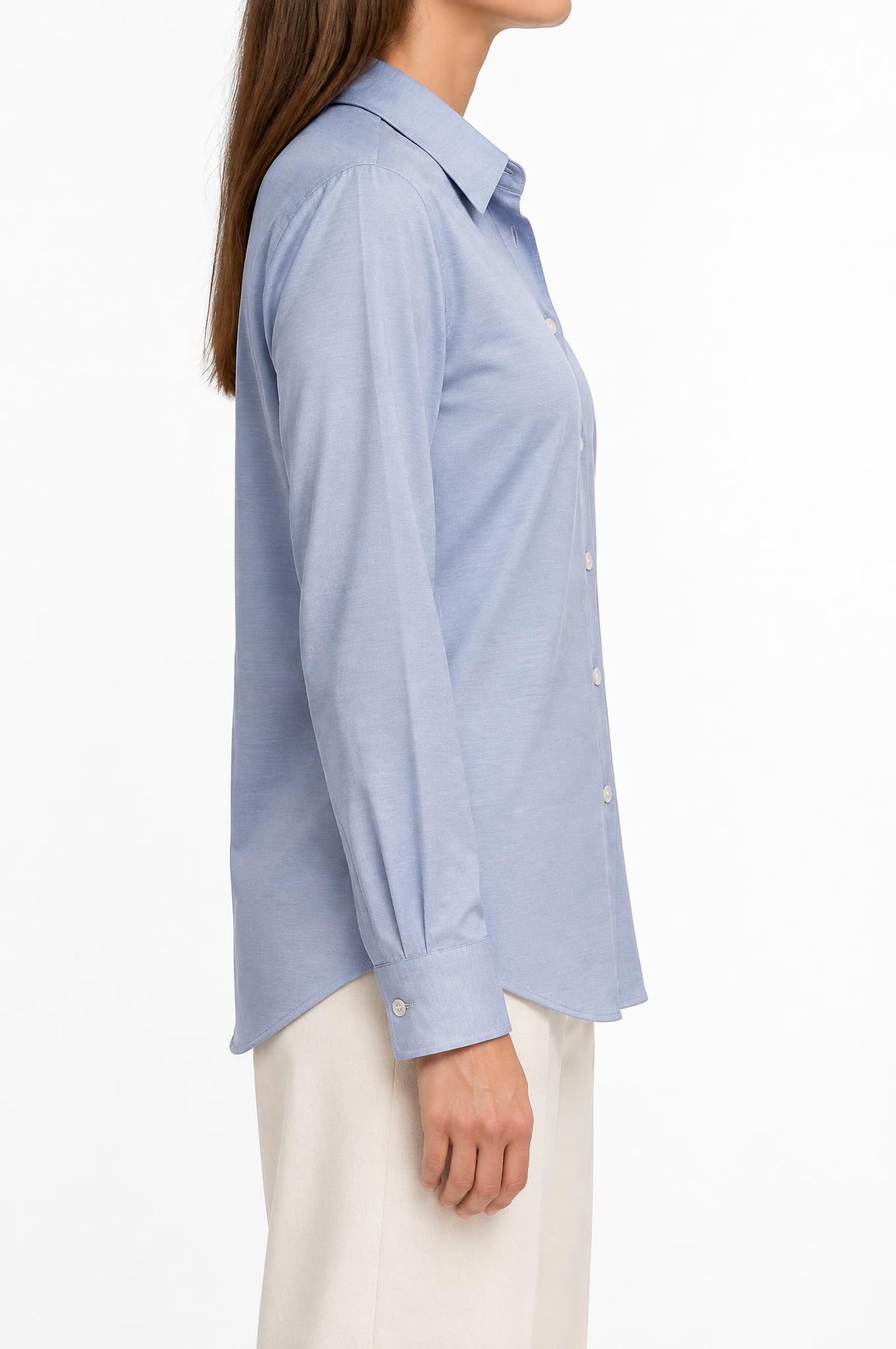 Camisa Academia Emily Tecno Azul