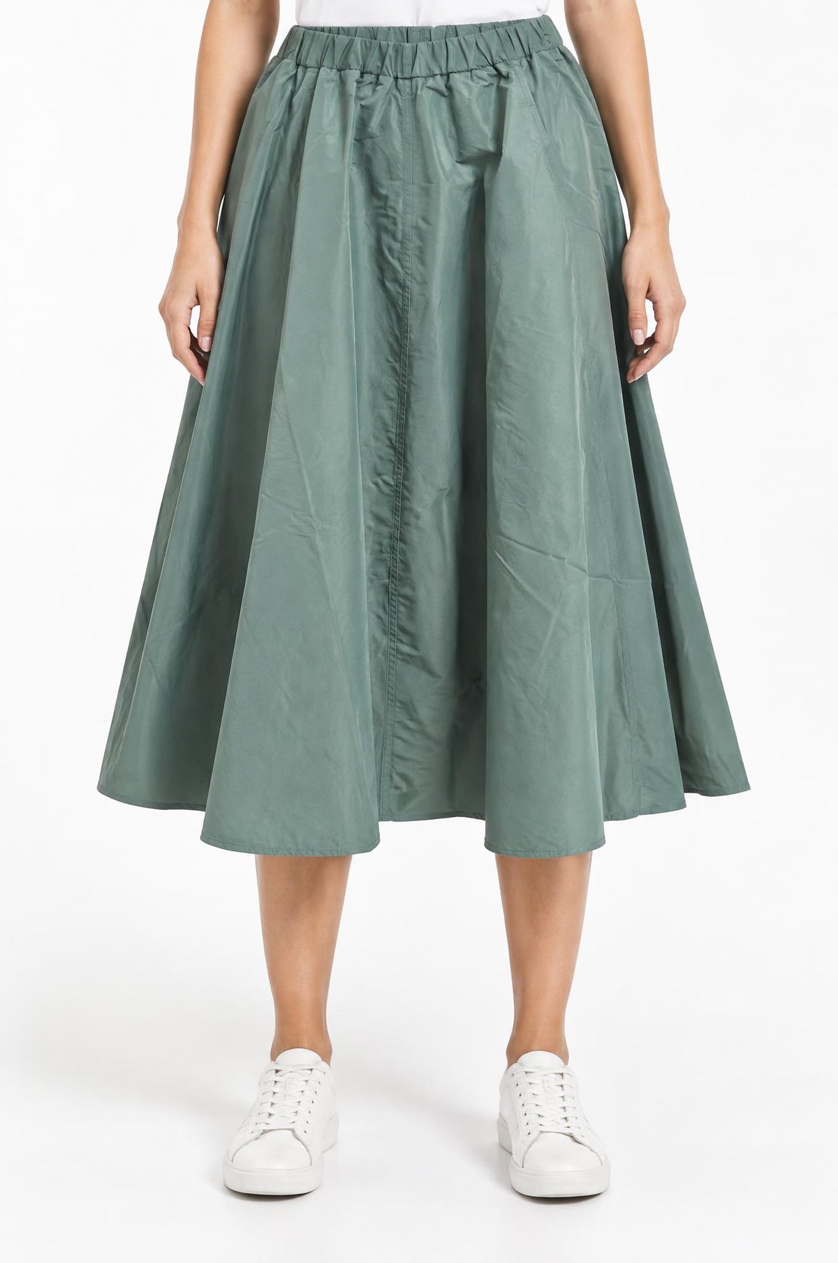 Falda Floor Capa Verde