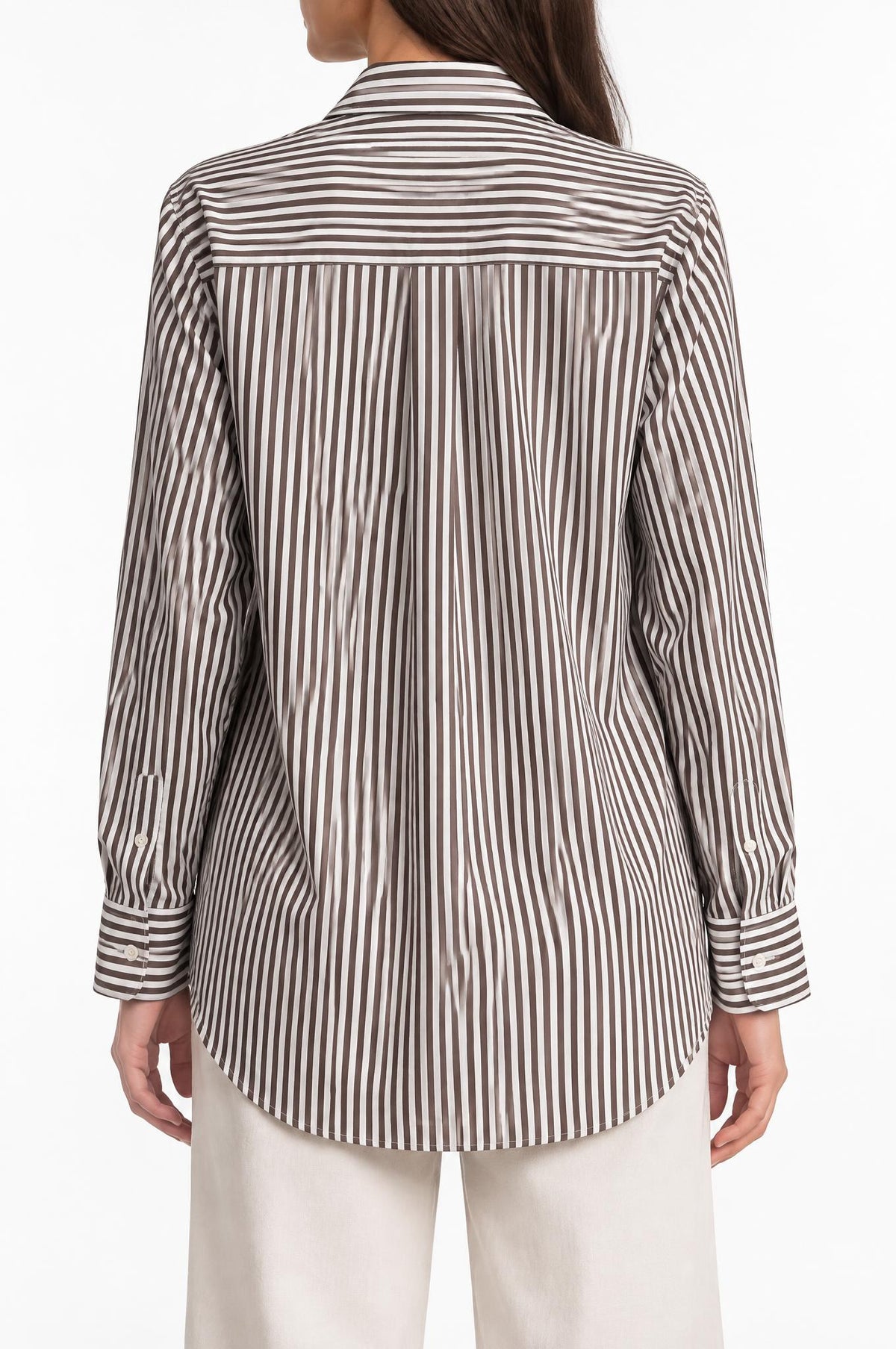 Camisa Academia Sabine Marron