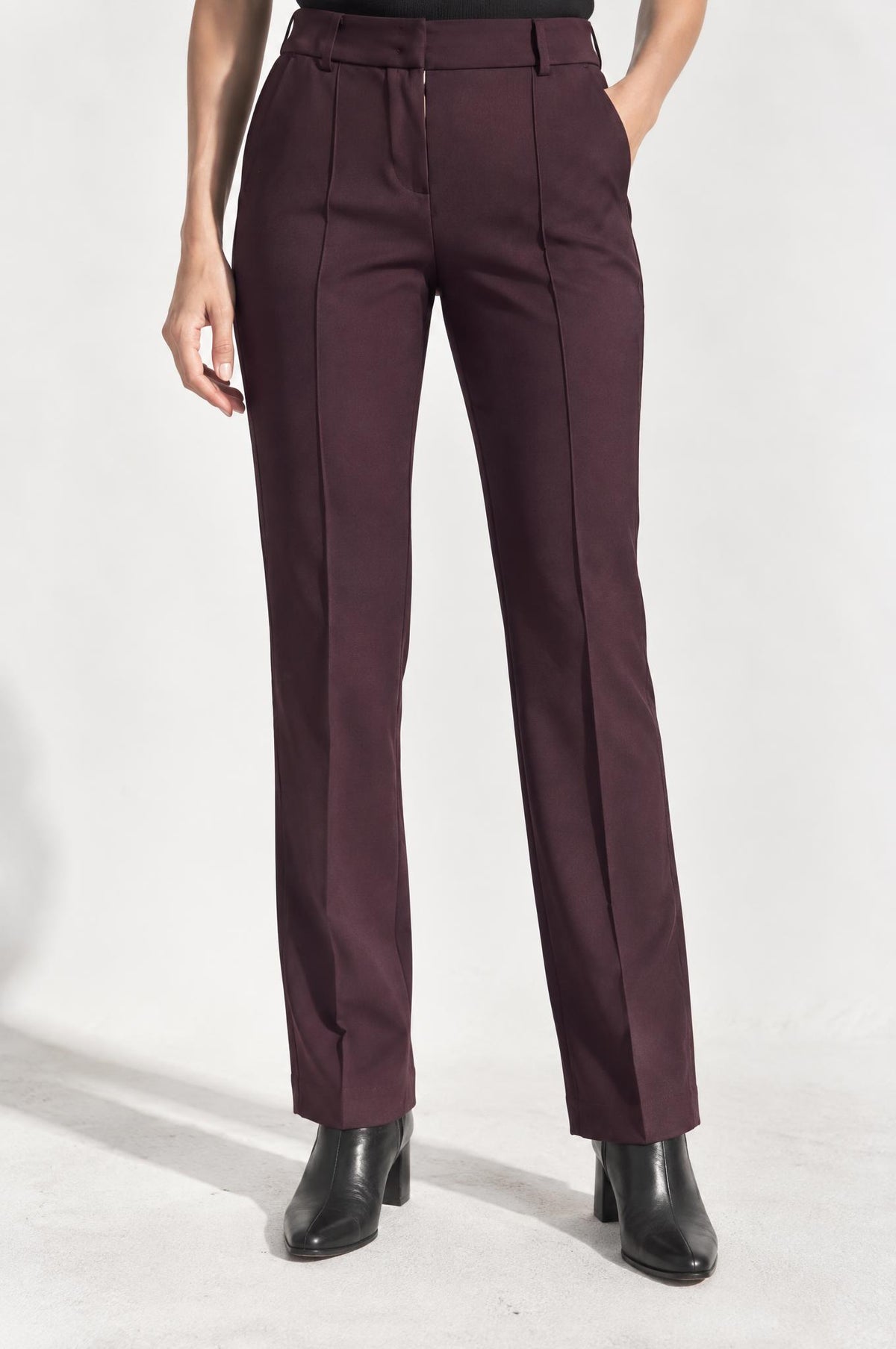 Pantalon Cambio Farah Berenjena