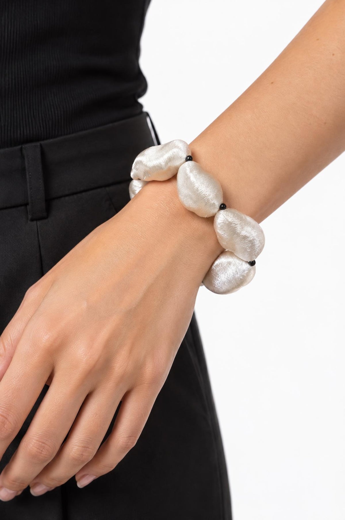 Fabrizio Marcantelli Marilin White Bracelet
