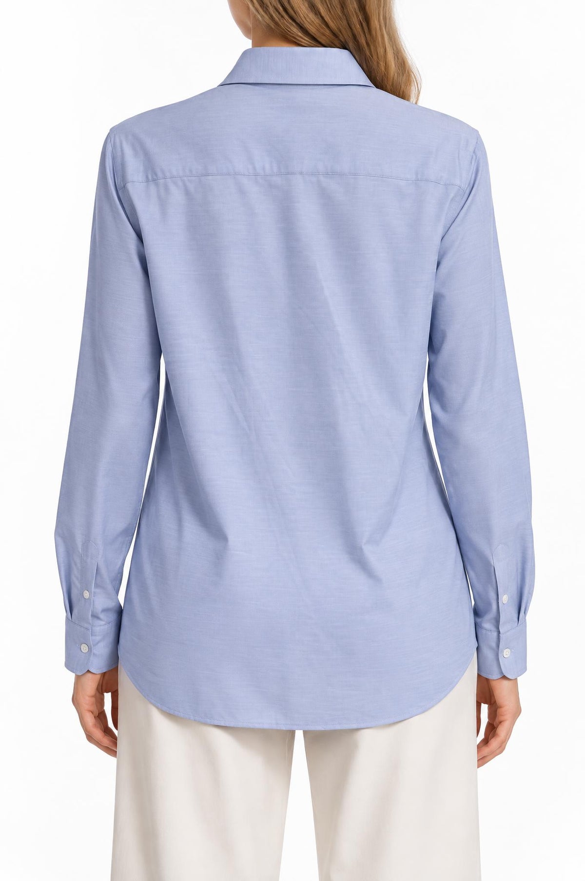 Camisa Academia Emily Tecno Azul