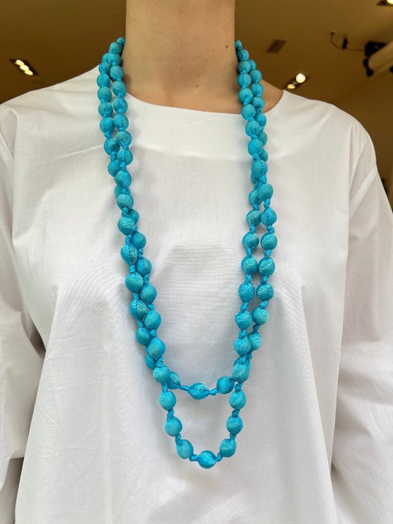 Collier Il Baco Da Seta Boules de soie turque
