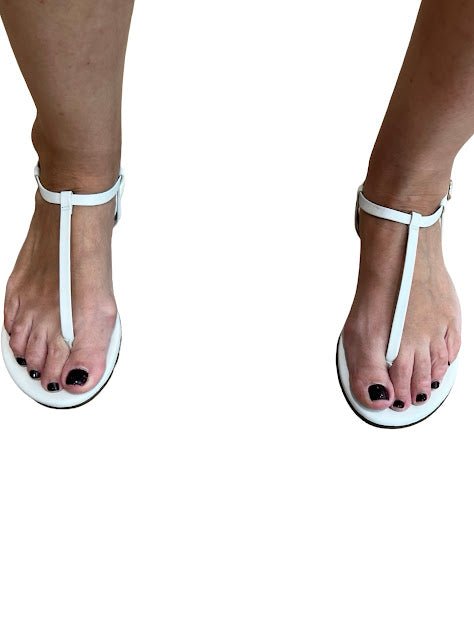 Sandalia Tkees Mariana Cream Blanca