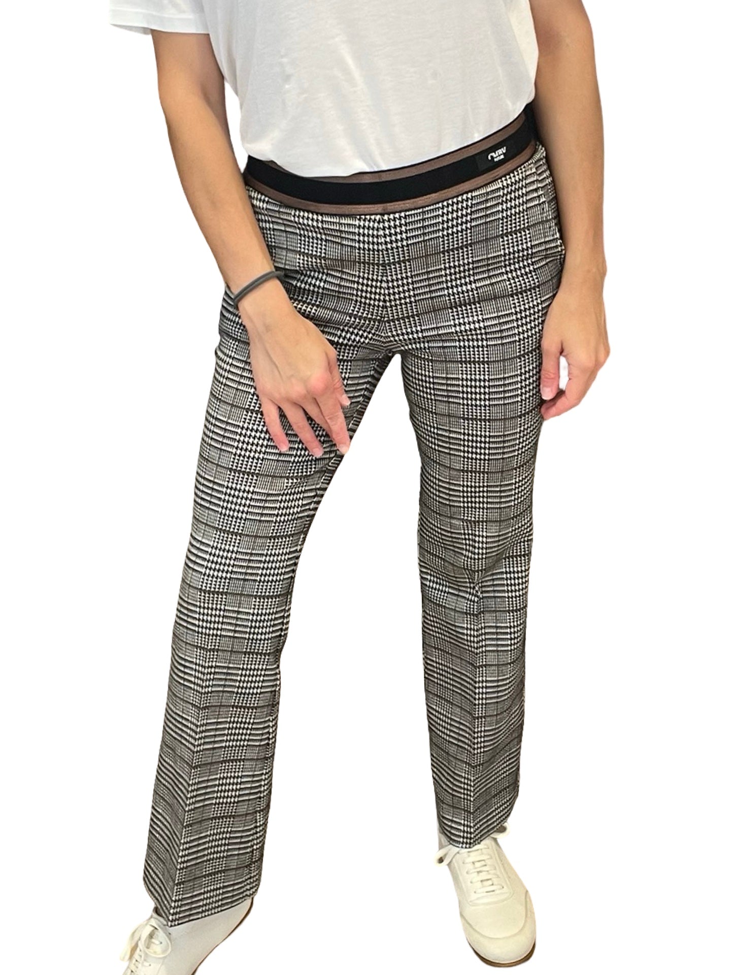 Pantalon Cambio Francoise Cropped Cuadros I/O25