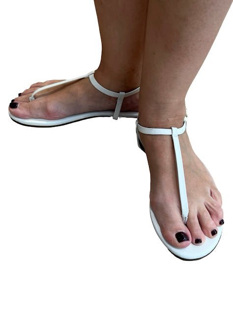 Sandalia Tkees Mariana Cream Blanca