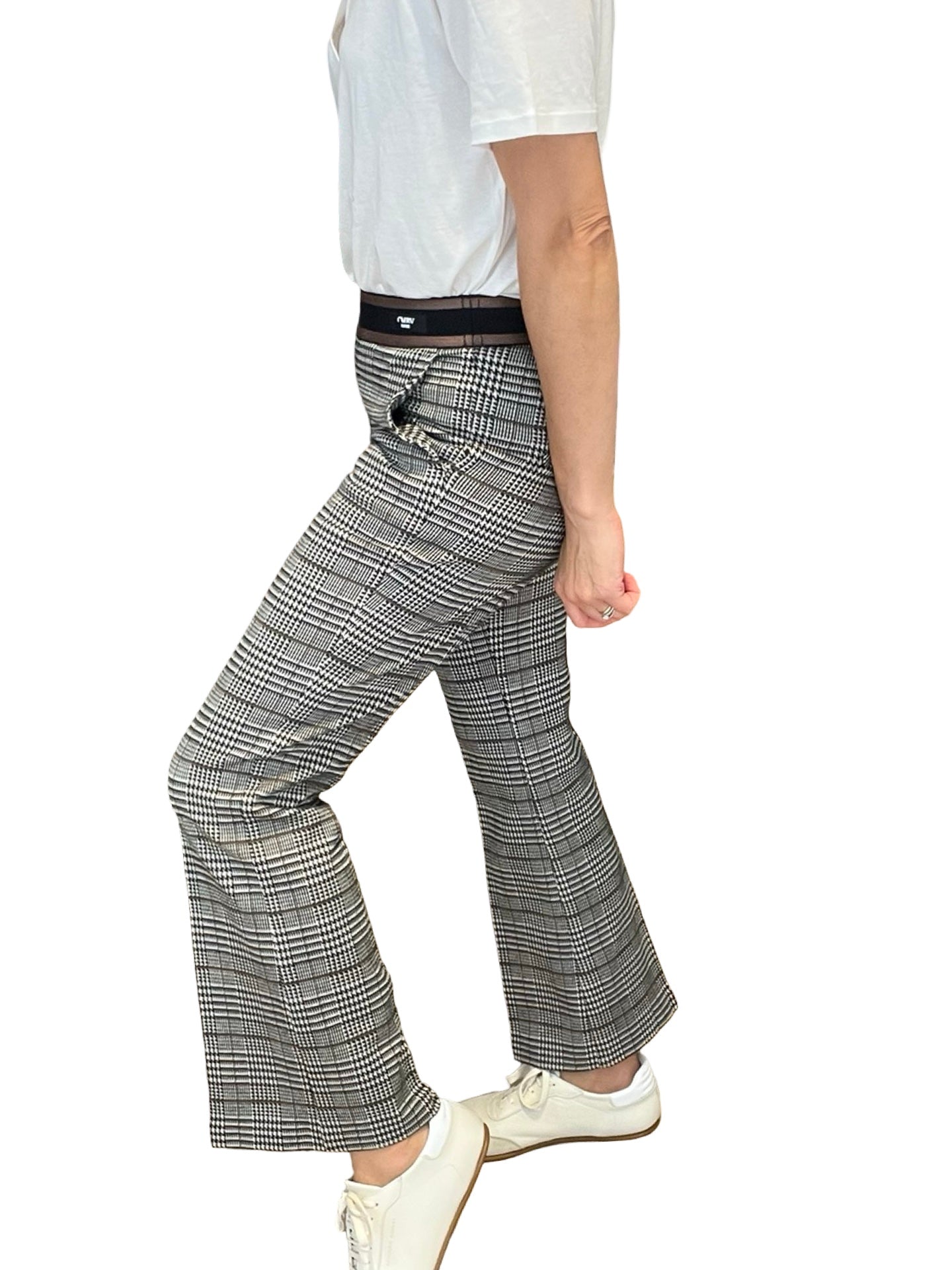 Pantalon Cambio Francoise Cropped Cuadros I/O25