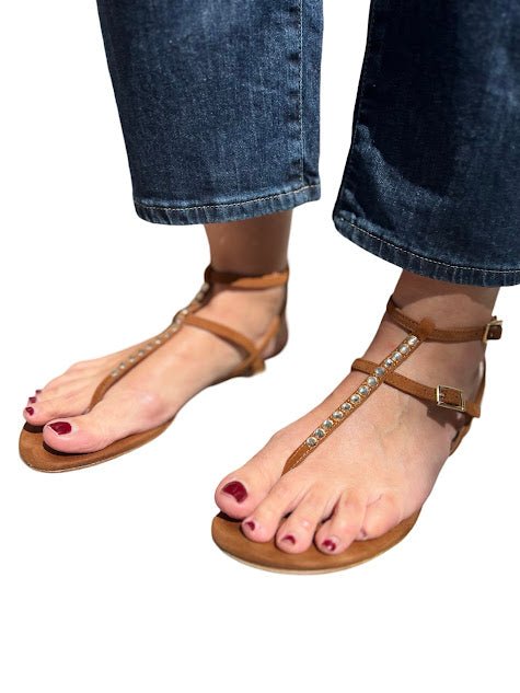 Sandalia Le Capresi Marina Camel