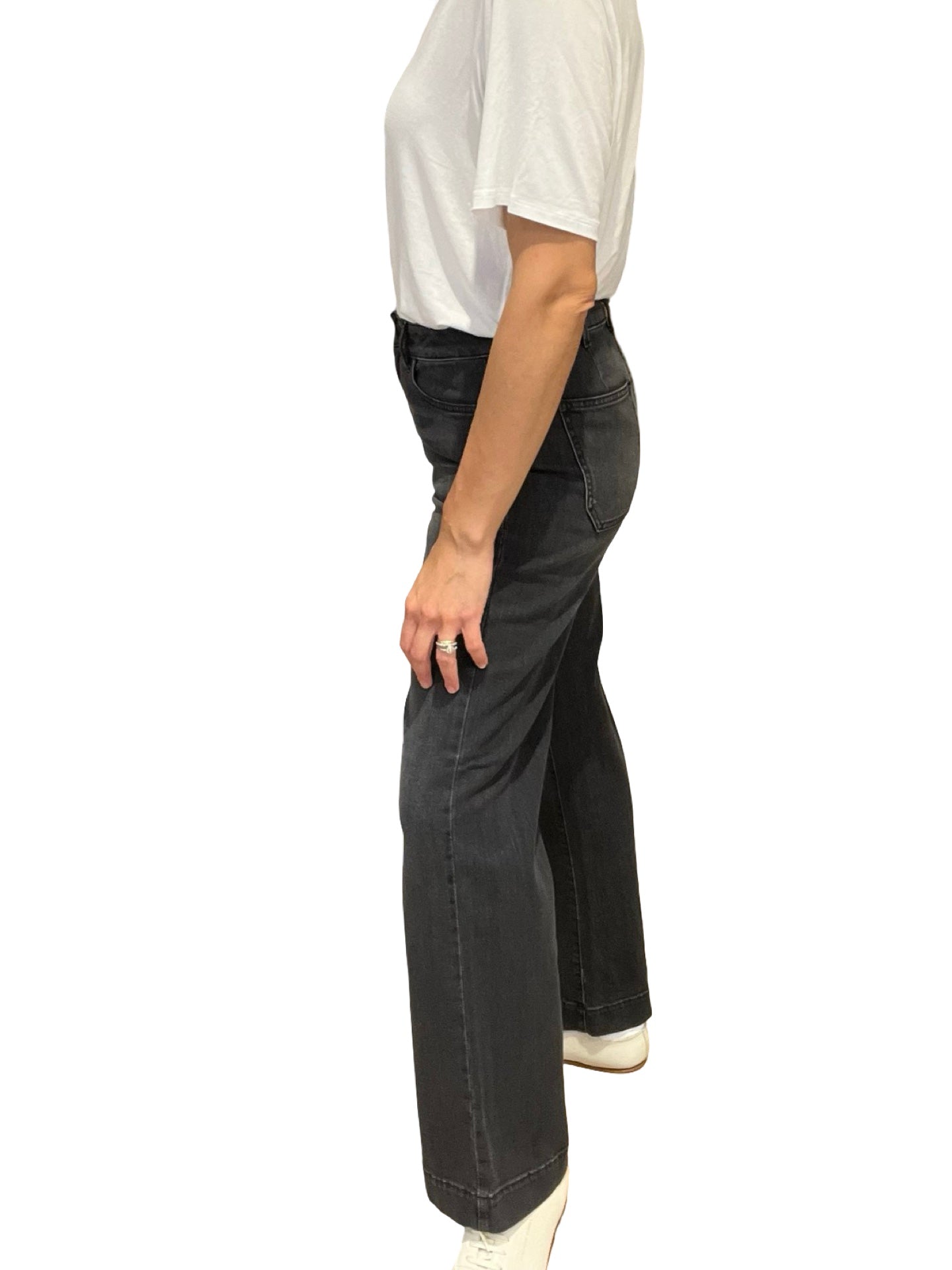 Jeans Cigala's Palazzo Long Gris