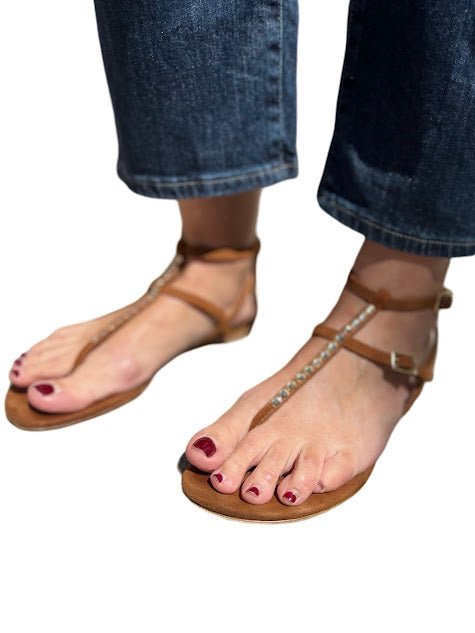 Sandalia Le Capresi Marina Camel