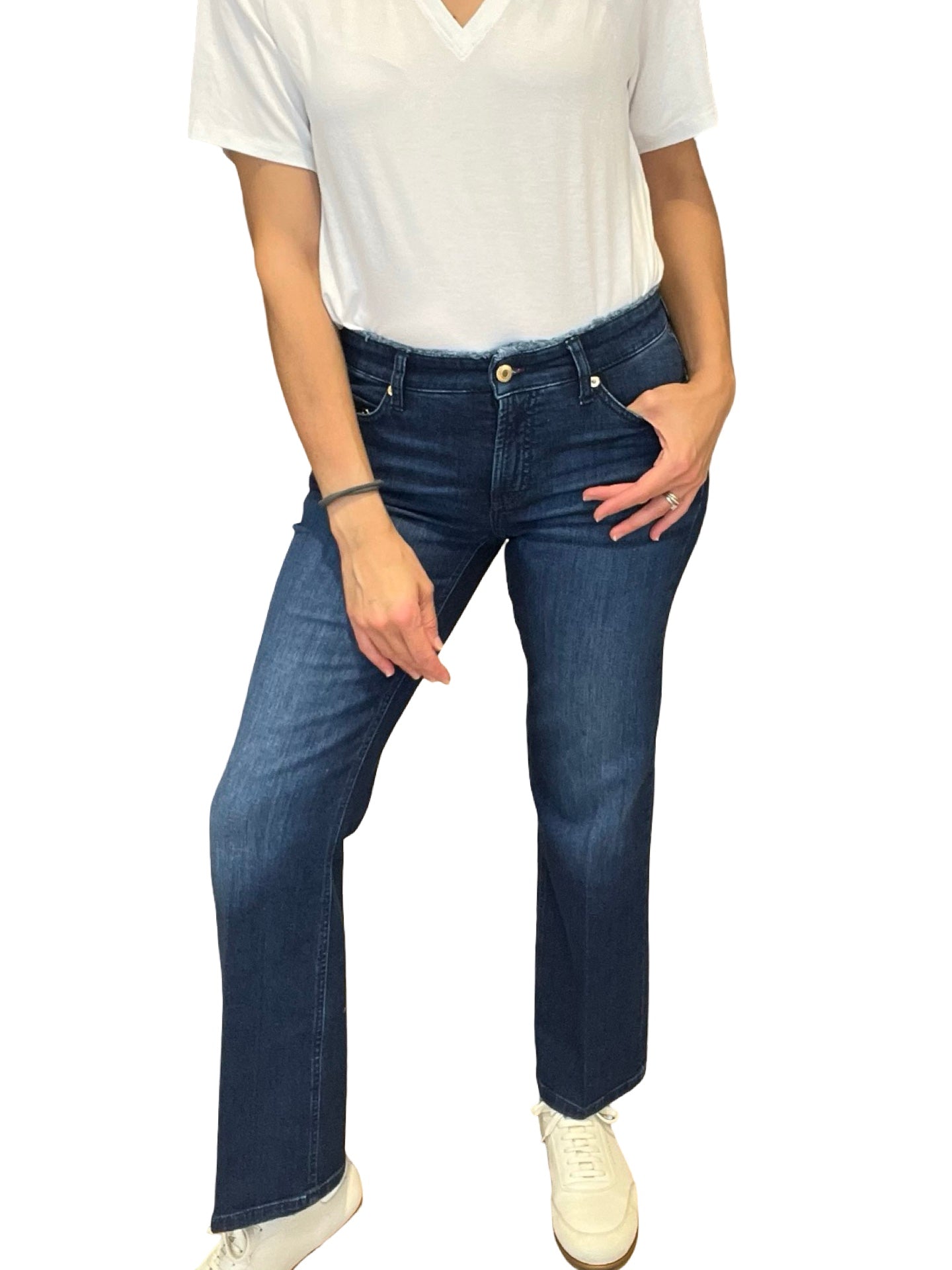 Jeans Cambio Francesca Azul