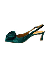 Cantal Shoe Green Dealonado Velvet