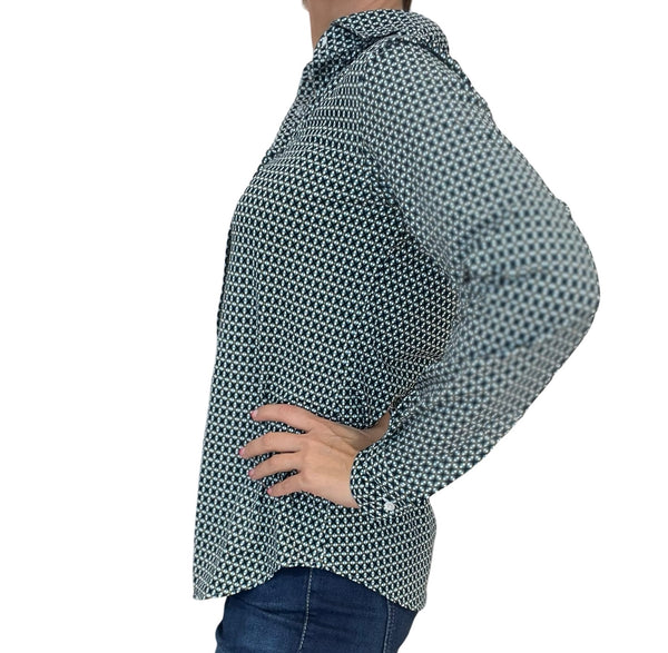 Camicia Xacus Blue Rombos Xacus