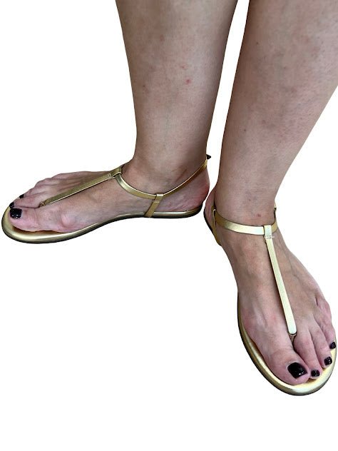 Sandalia Tkees Blink Dorada