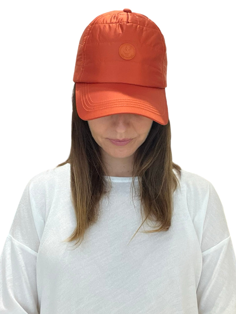 Gorra Save the Duck Plumas Naranja