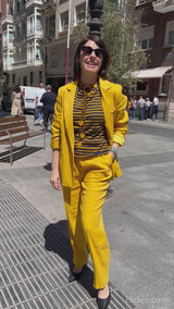 Lorena Antoniazzi Pants Mustard Clamps