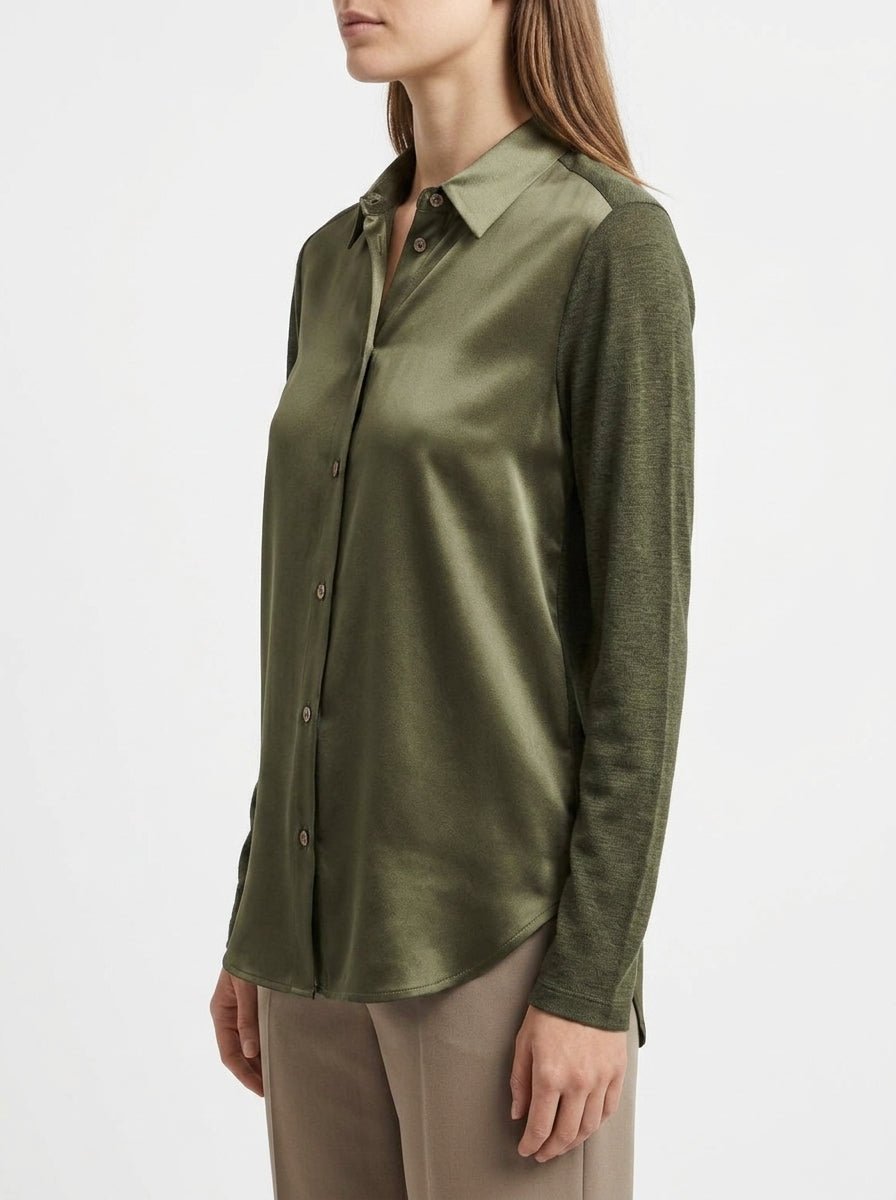Camisa Whyci Milano Caqui