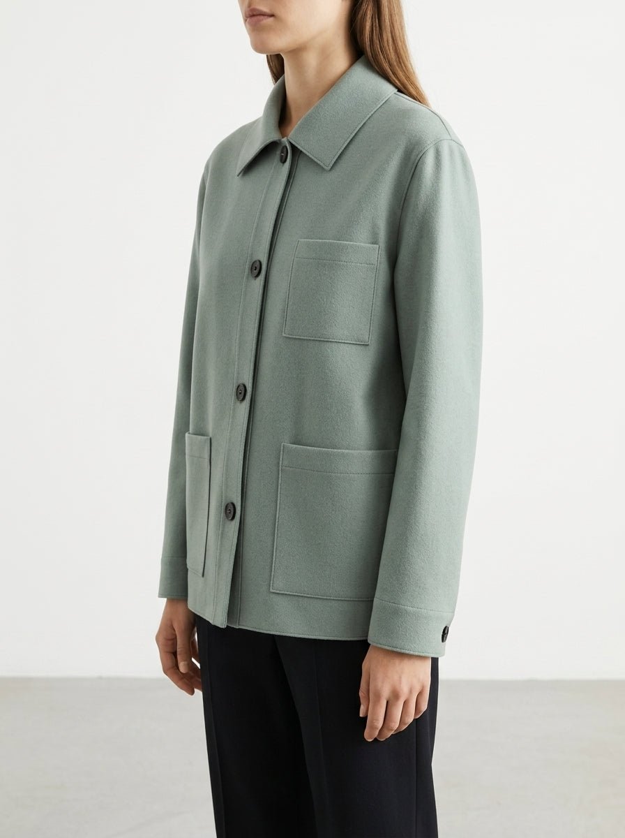 Chaqueta Harris Wharf London Chore Verde Salvia