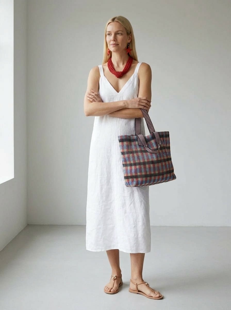 Vestido Andam Tirantes Blanco