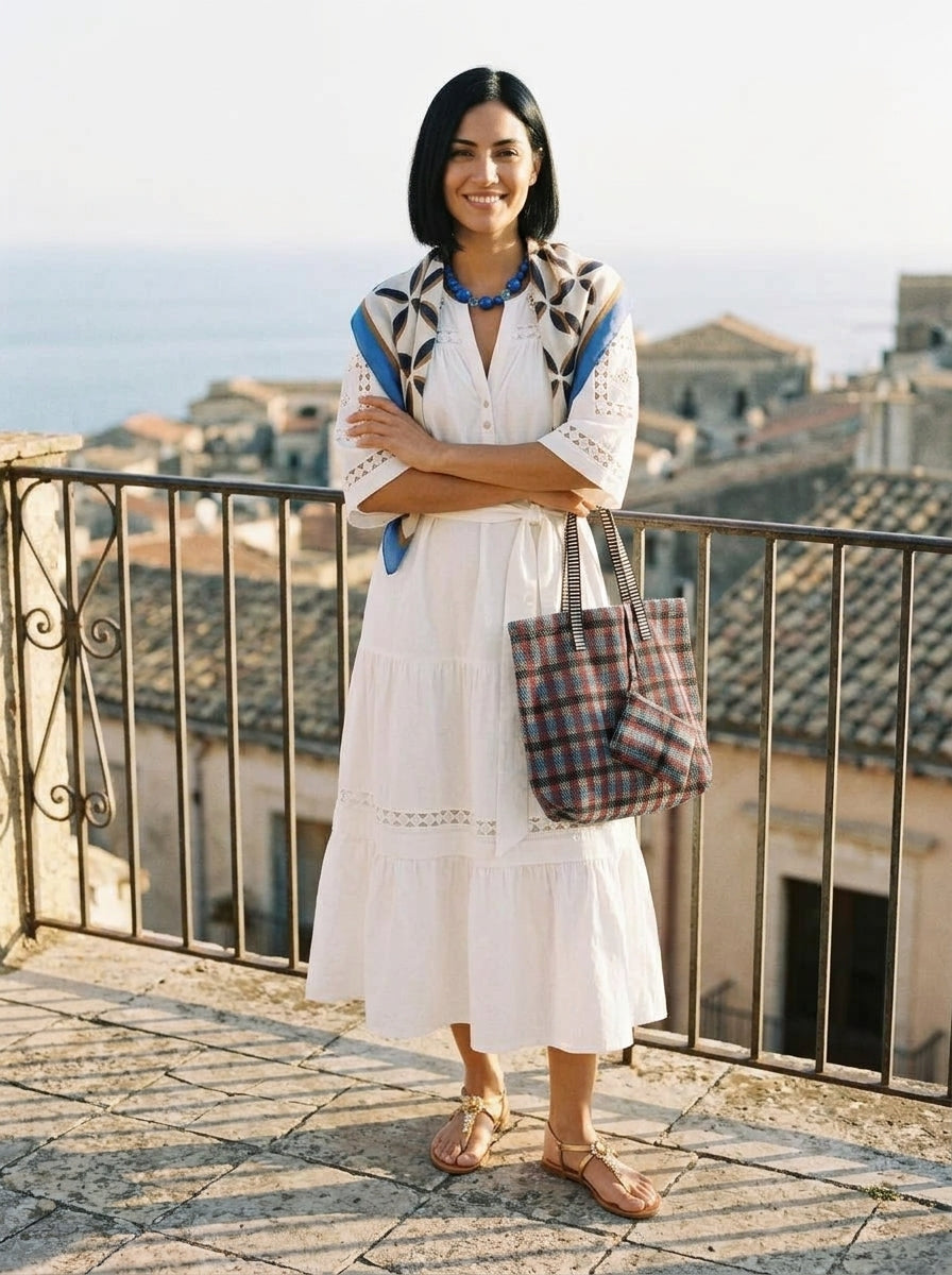 Vestido Rose And Rose Peony Blanco