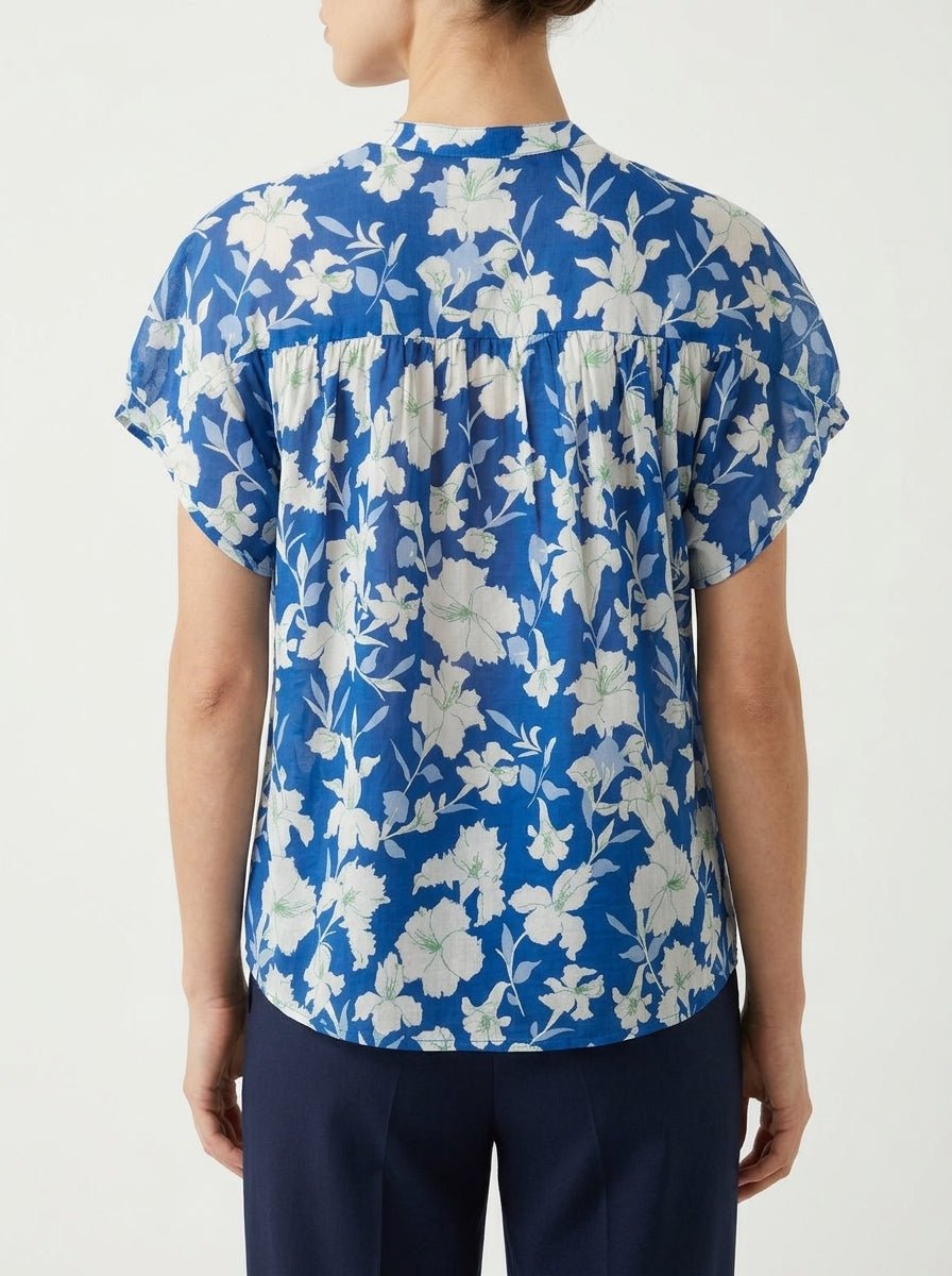 Camicia blu Zen Ethic Azale Rayol
