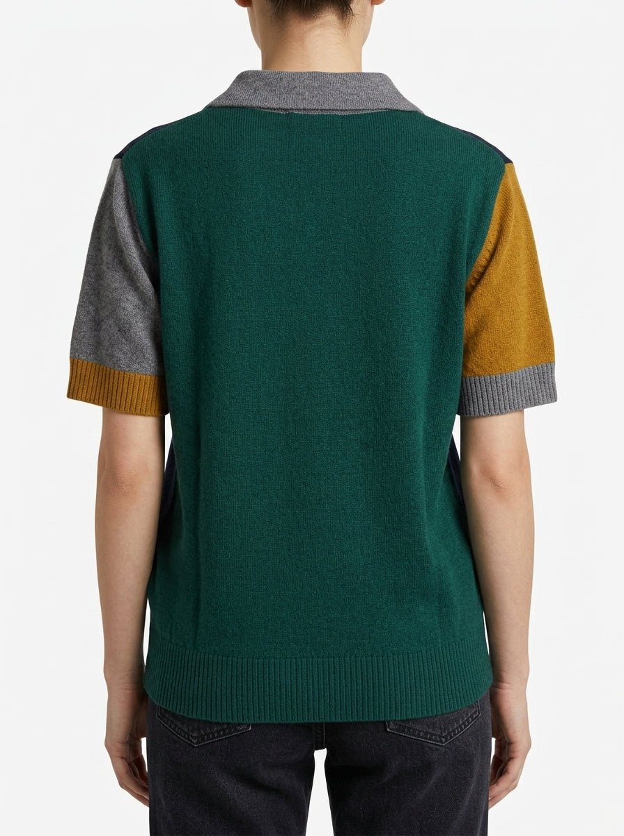 Polo Floor Color Block Marino