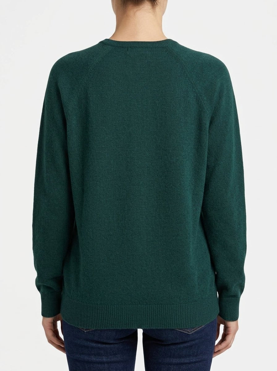 Sueter Floor Cuello Pico Verde