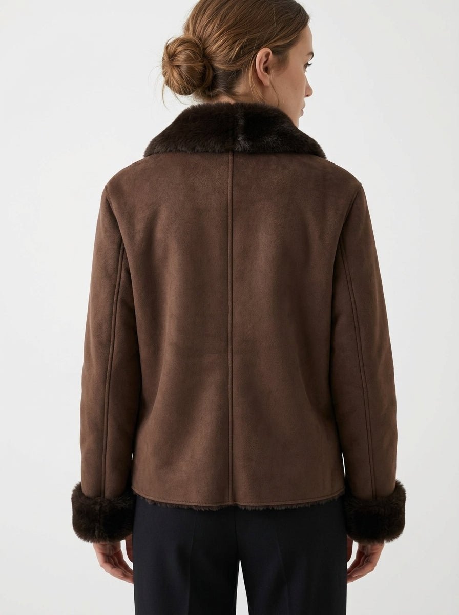 Chaqueta VLab Face Marrón Chocolate