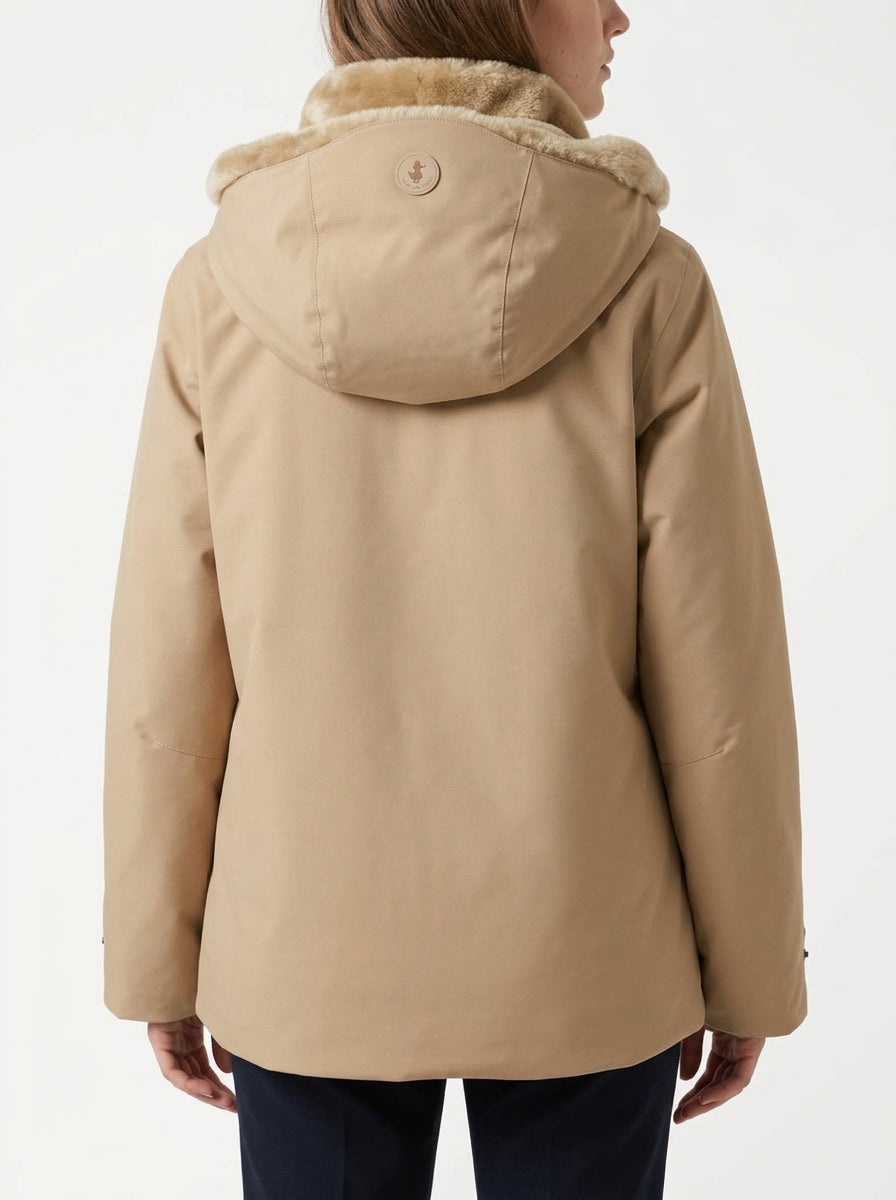 Save The Duck Parka Solana Camel