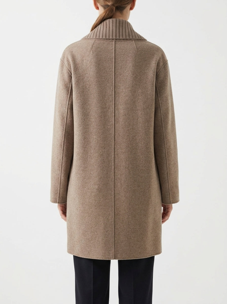 Chaquetón Rosso35 Lana Beige