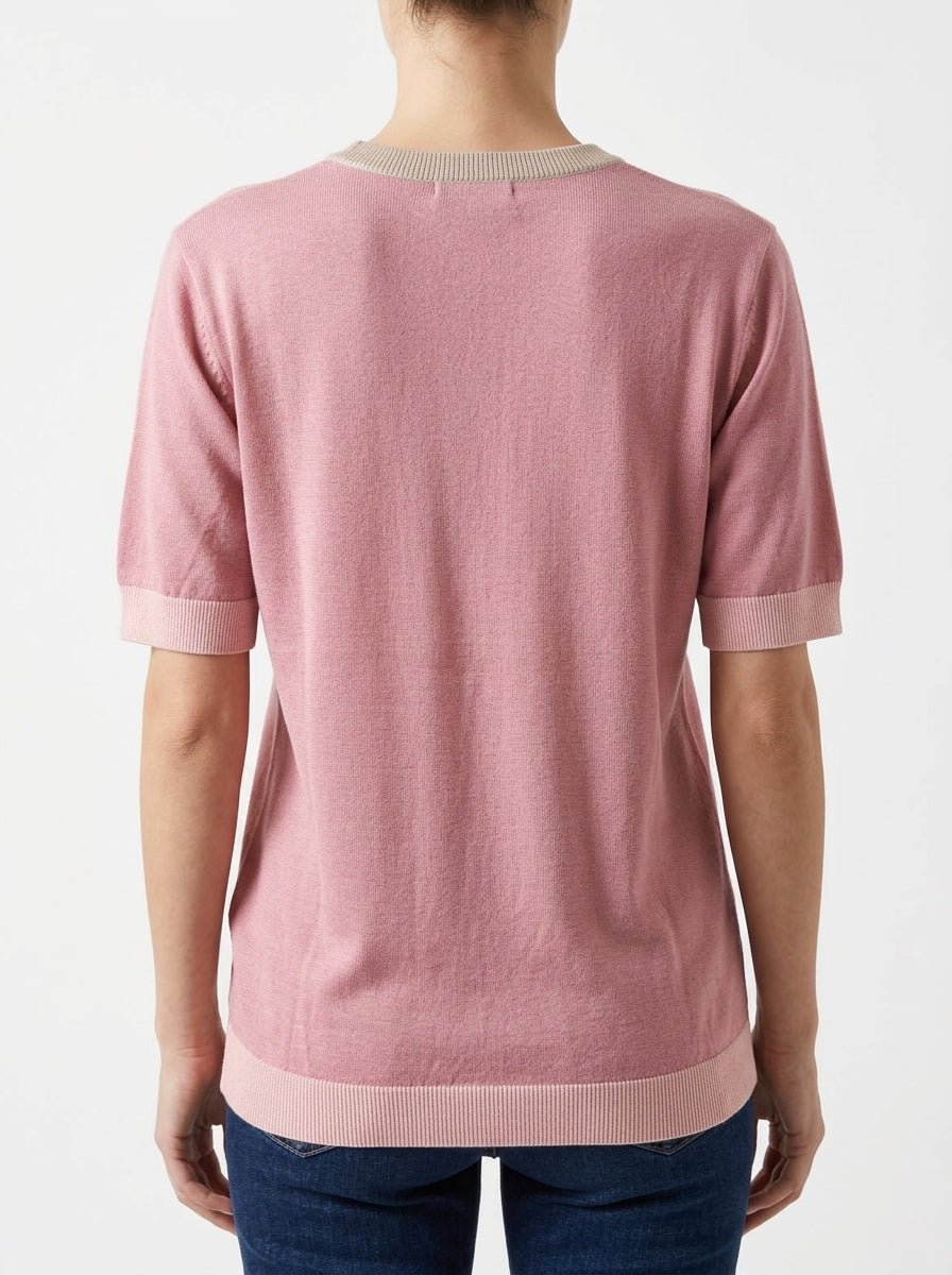 Jersey In Bed With You Manga Corta Rosa