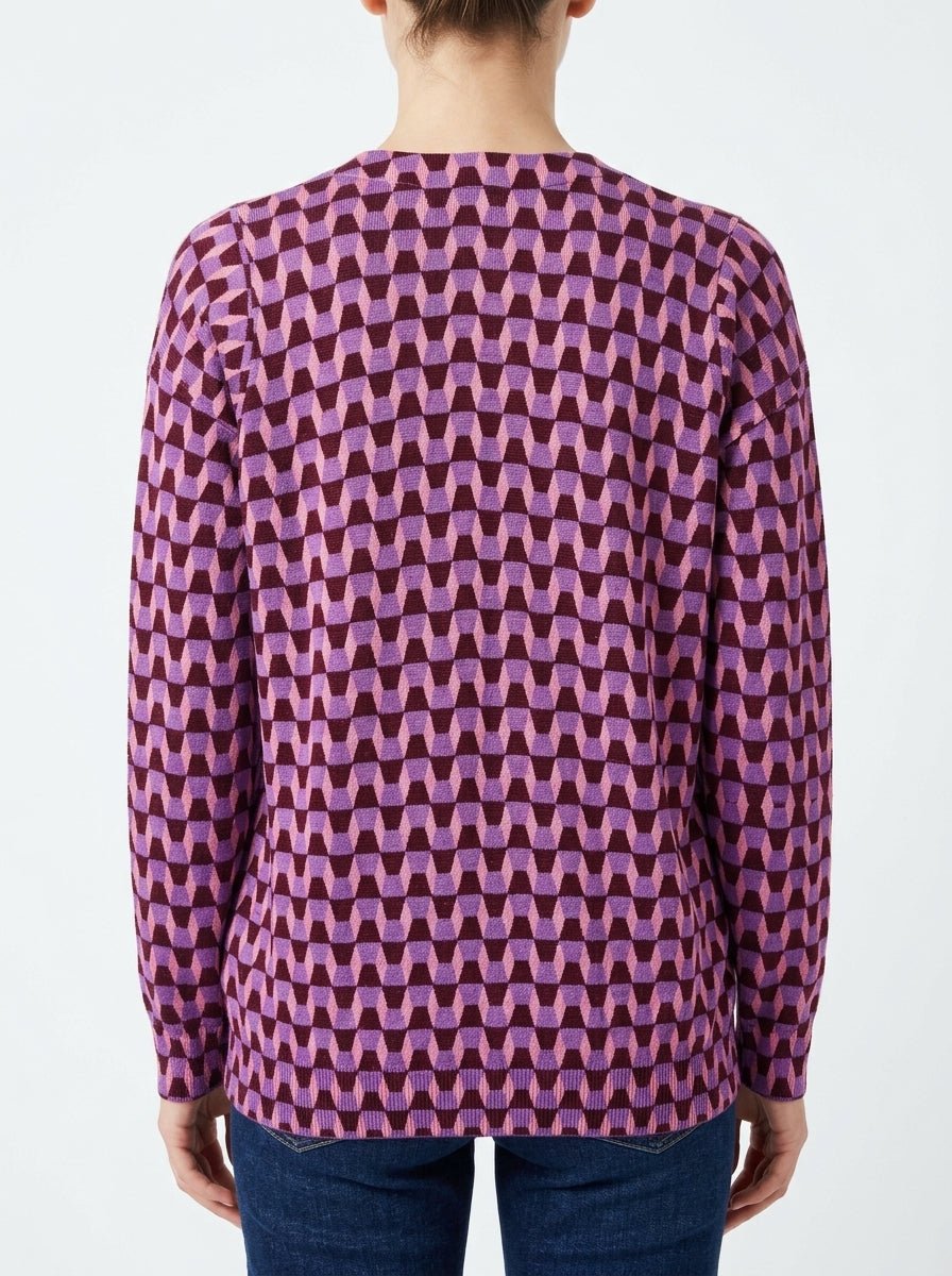 Cardigan In Bed With You Estampado Violeta