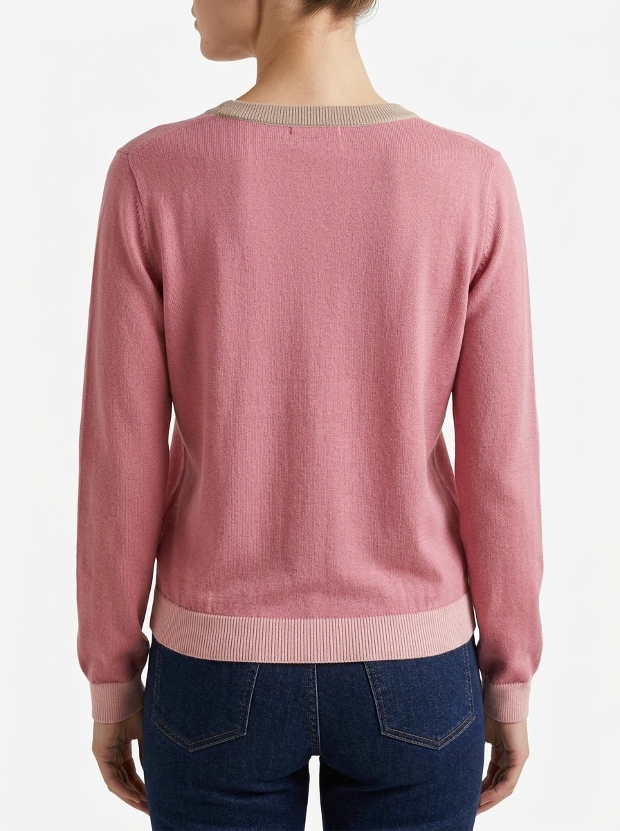 Cardigan In Bed With You Rosa