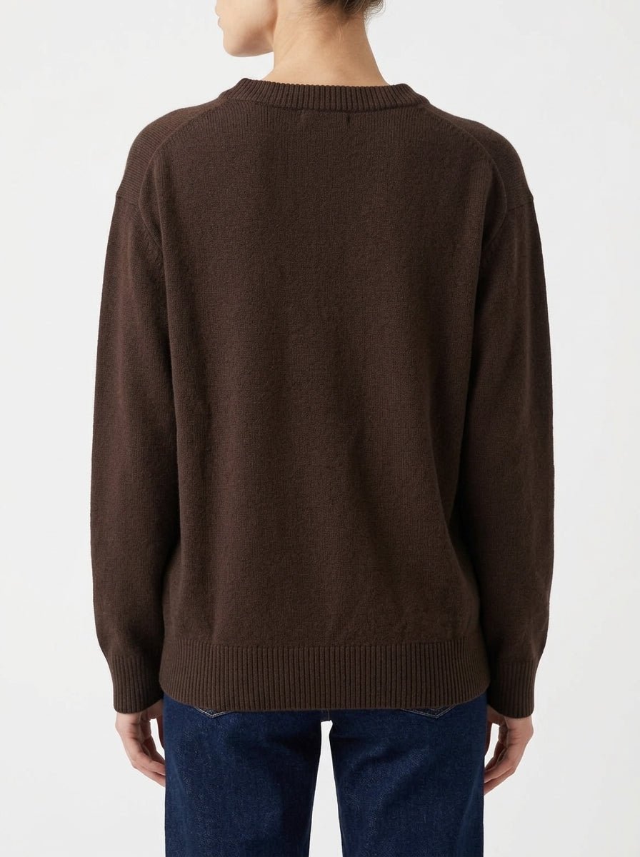 Jerset Ecoalf Cosmos Marrón Chocolate