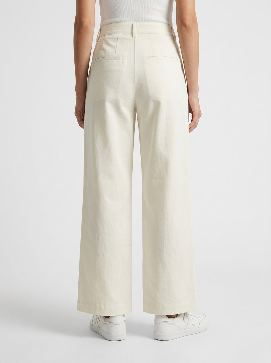 Pantalón Ecoalf Miel Ten Cot Crudo