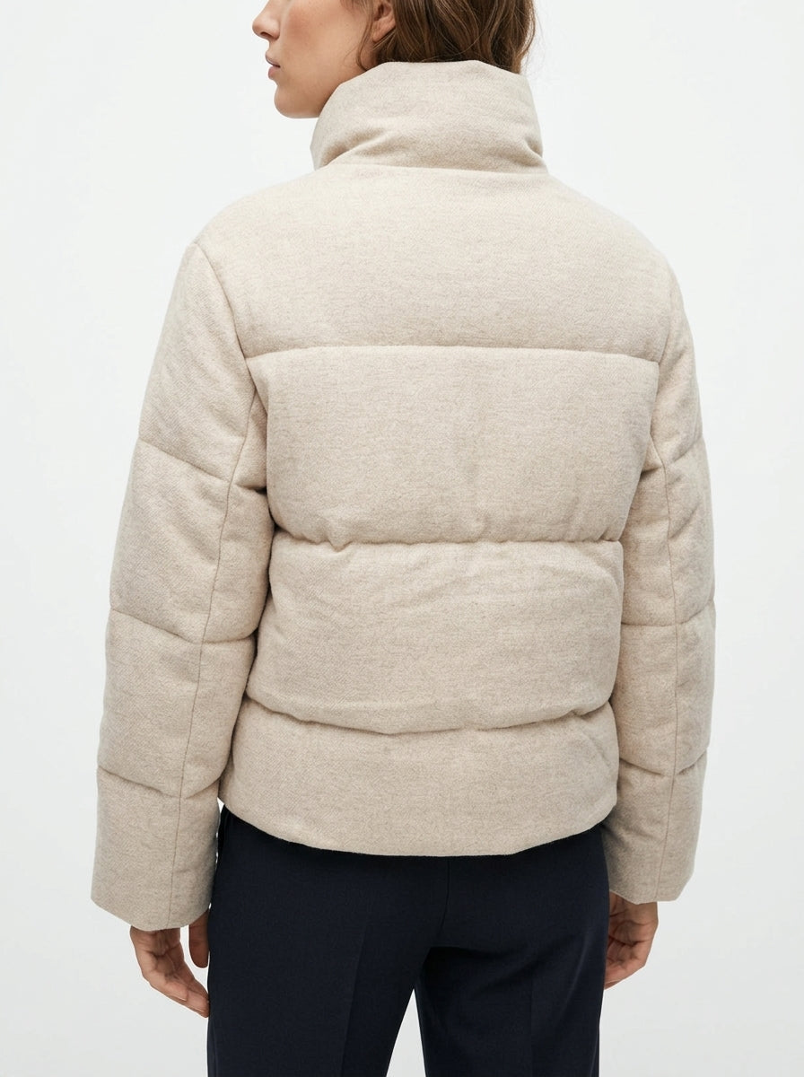 Plumifero Ecoalf Sintre Reversible Piedra