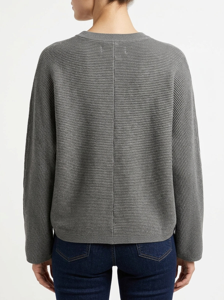 Cardigan Paisie Corto Gris